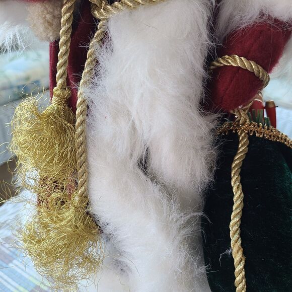 Vintage Old World Father Christmas Kris Kringle Santa Claus Figurine Decoration - Picture 4 of 10
